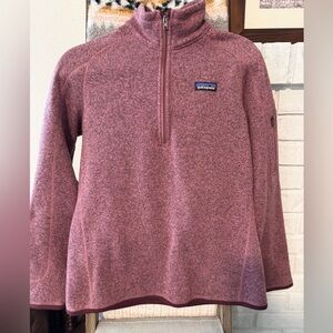Patagonia Mauve Better Sweater Large